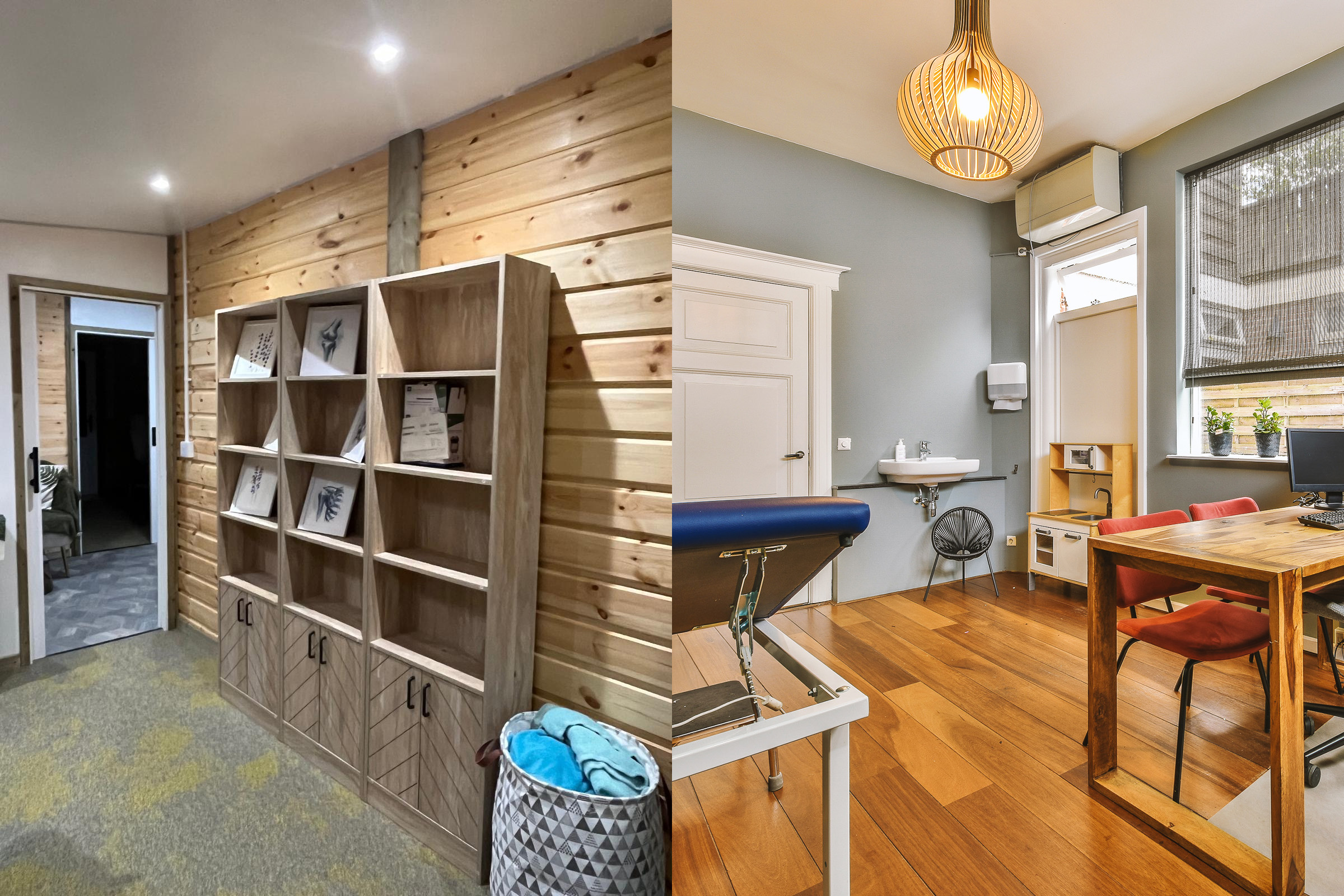 A professional treatment room for practitioners